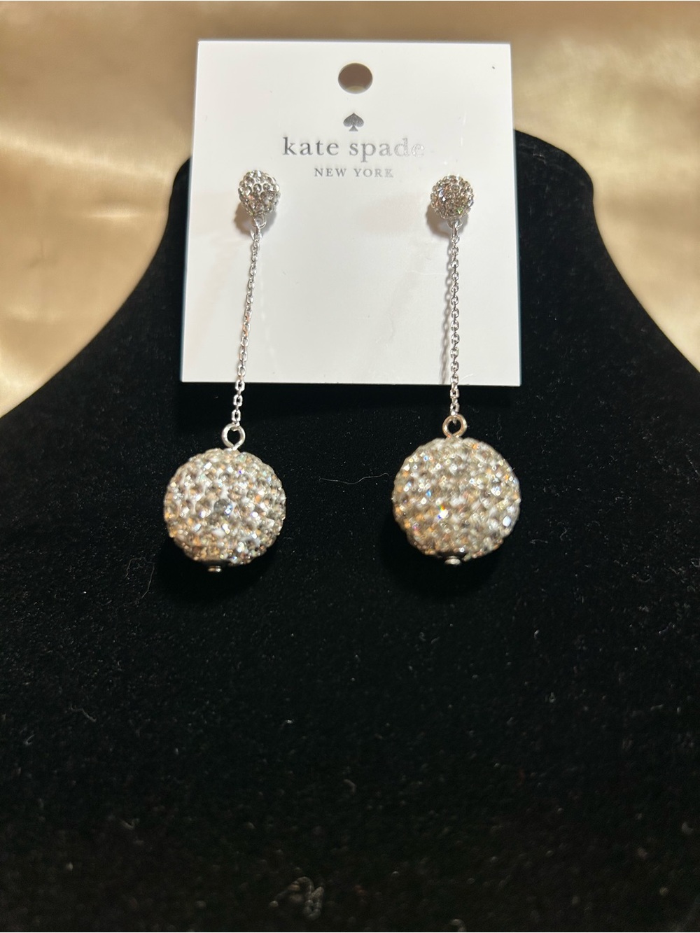 kate spade Razzle Dazzle Linear Earrings